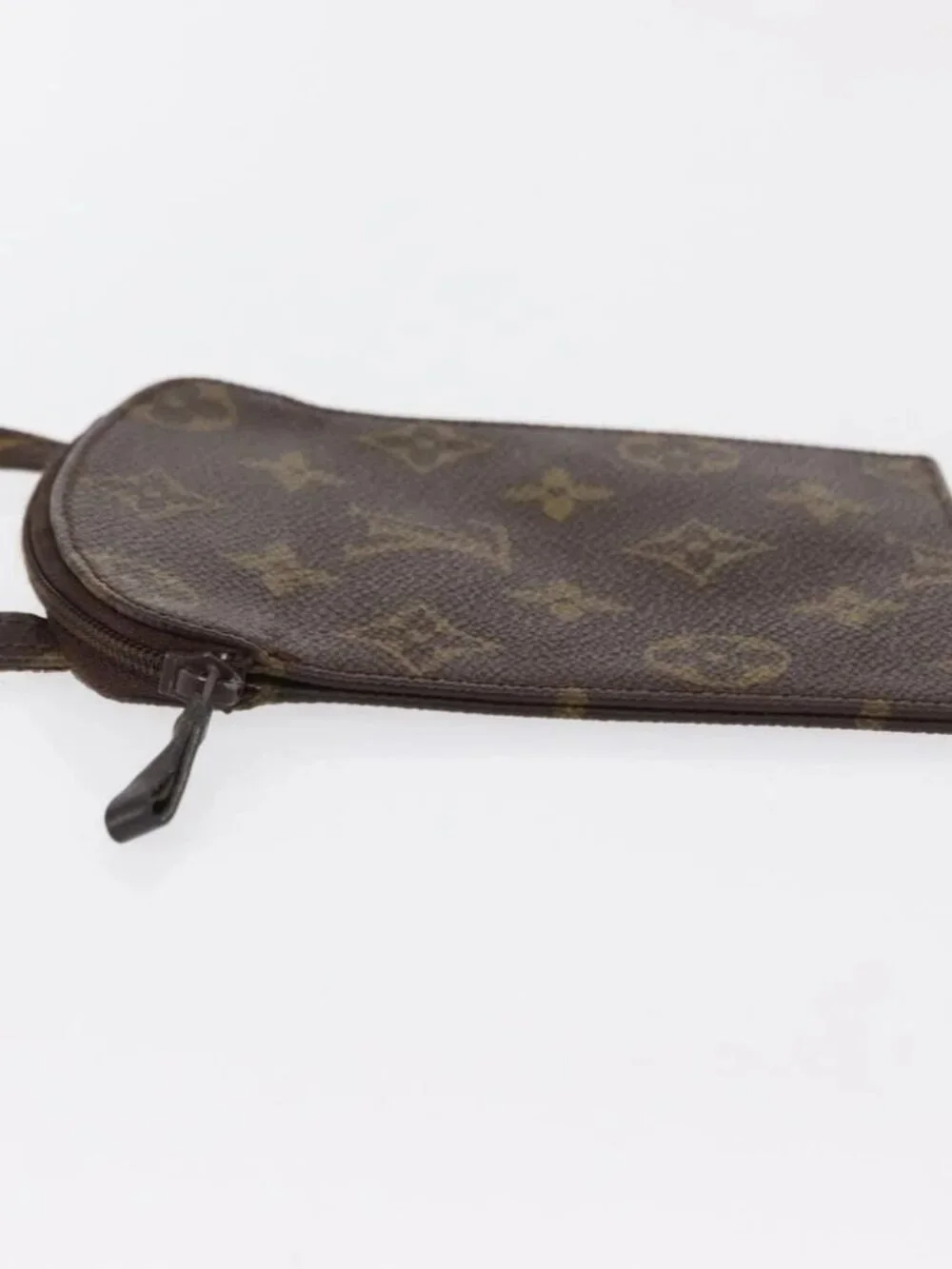 LOUIS VUITTON Monogram Pochette Secret Accessory Pouch LV Auth - Picture 6 of 16